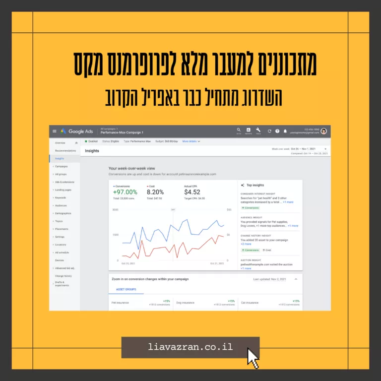 פרפורמנס מקס - גוגל אדס